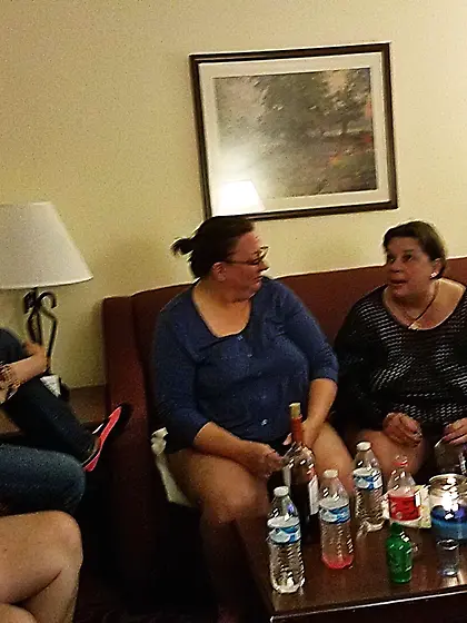 Slut wife hotel party