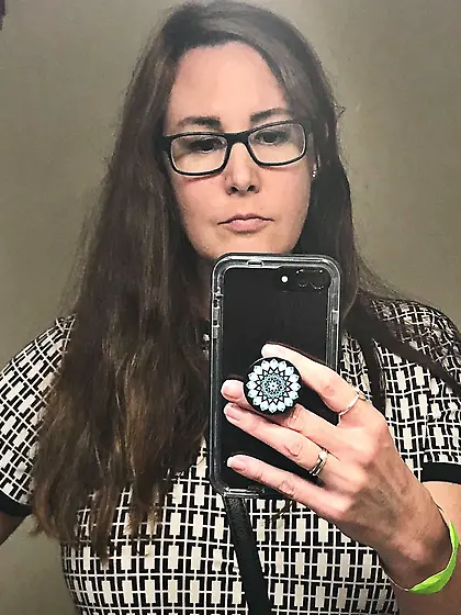 April gets her nipple kissed while flashing