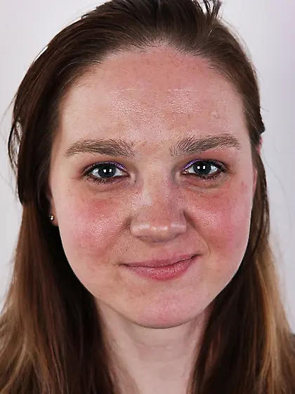 Cute lusty chick bouncy