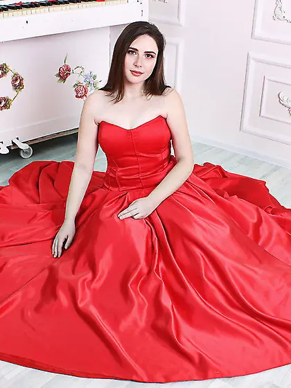 White teen brown hair