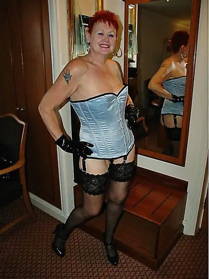 Blue Corset