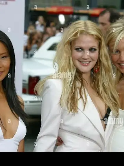 Lucy Liu,  Cameron Diaz,  Drew Barrymore