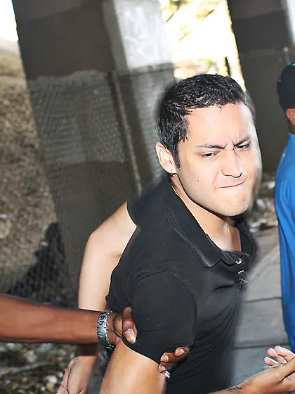 Slutty mom takes two black big fat cocks.