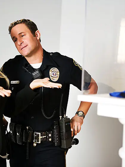 Rhyse Richards grabs the chance to get fucked by the officer who