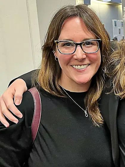 April gets her nipple kissed while flashing