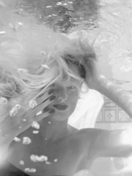 Hot Mom Swimming Underwater