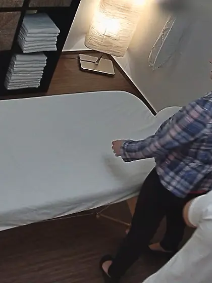 Beautiful blonde shaved pussy