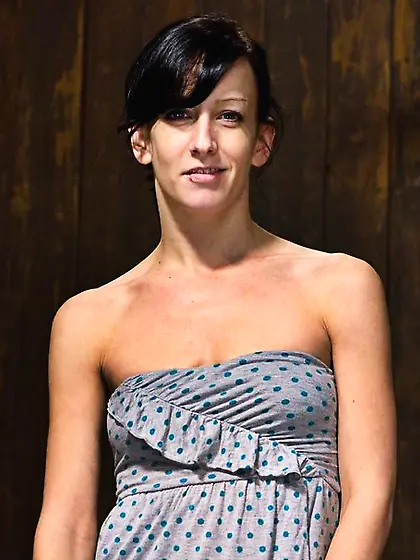 Suspended slaves body hangs