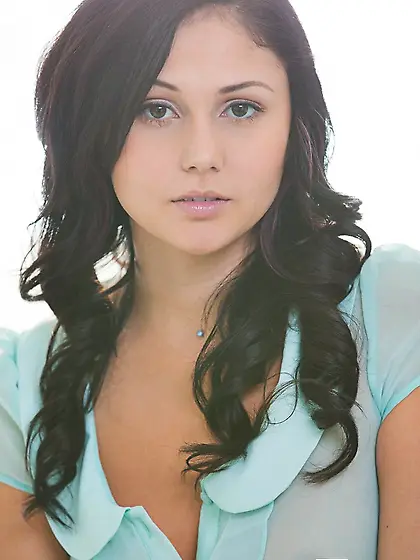 Blue undies dressed teen