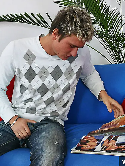 Mature brunette fucking guy