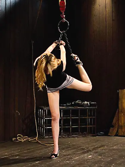 Wax play hardcore fuck