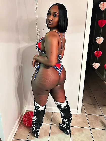 Random niggers in confederate bikinis pt. 1