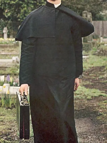 Horny seventies priest boning