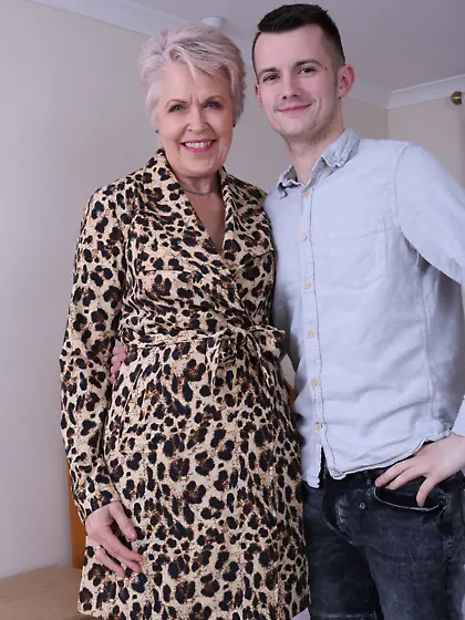 Lady Sextasy seduces her toyboy and enjoys his hard cock