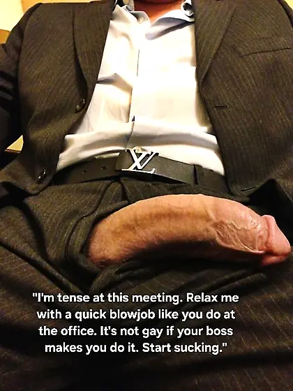 Shemale gay bi straight caption blowjob anal sissy