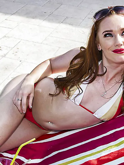 Slender american anal