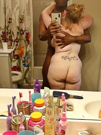 Chubby redhead fucks BBC