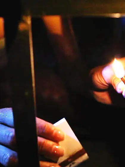 Adorable ladies brave scream