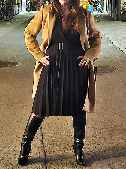 Belfast Babe out on the town