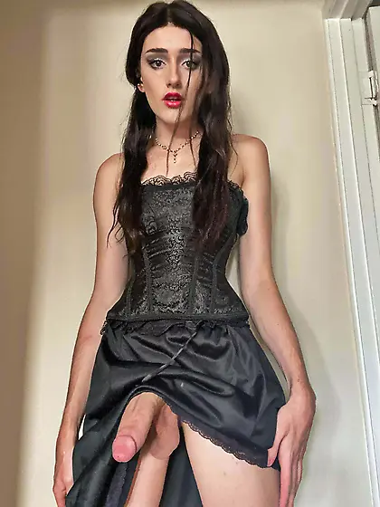 Amazing huge girl cock