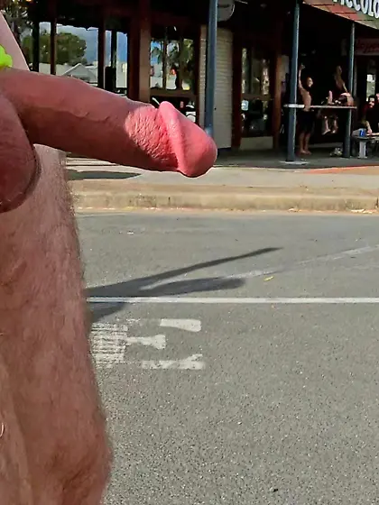 WNBR Byron Bay Public Erection Crossing the Street