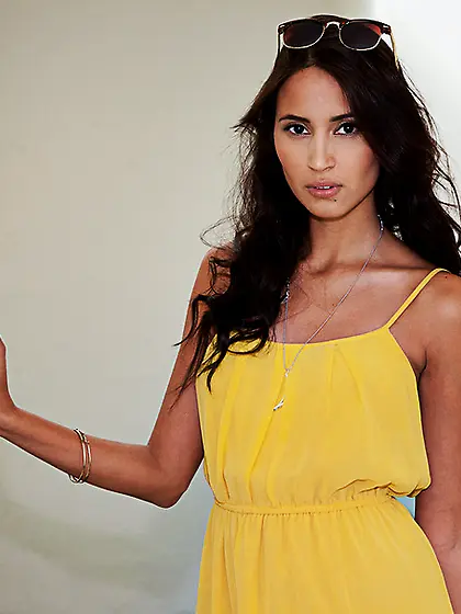 Hot latina teen takes