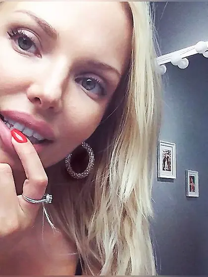 Ukrainian blue eyes girl