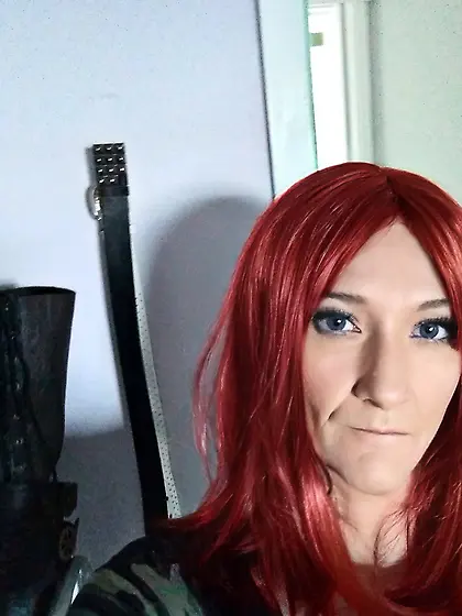 Chubby tranny slut rides the big ones