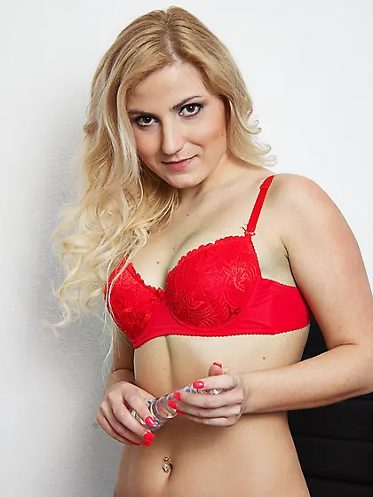 Tight blonde big tits amateur