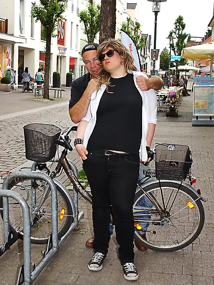 Chubby blonde slut wet