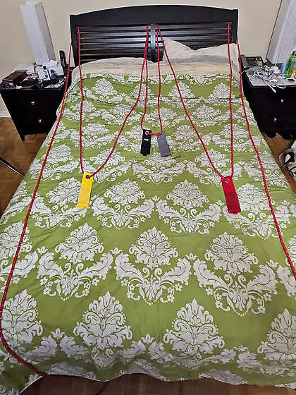 Beautiful little mature cow tied up and fucked