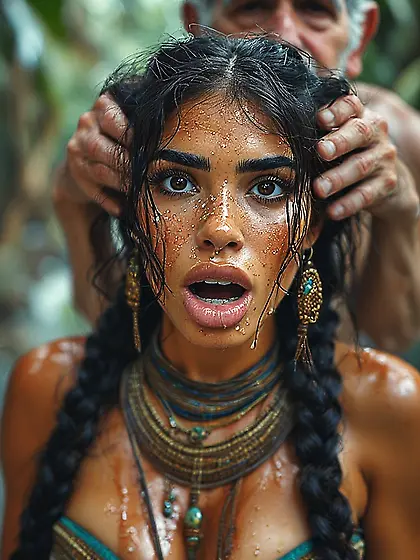 Brown Island Tit Clowns