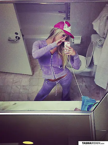 Blonde wild thing Tasha Reign poses for the hottest private pics