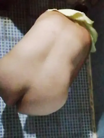 Mi madre en la ducha