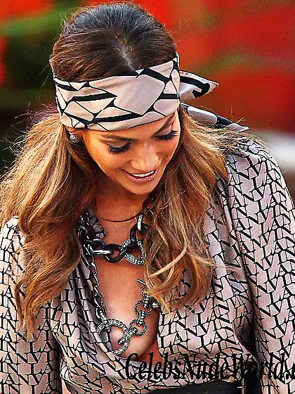 Jennifer Lopez Nipple Slips Collection