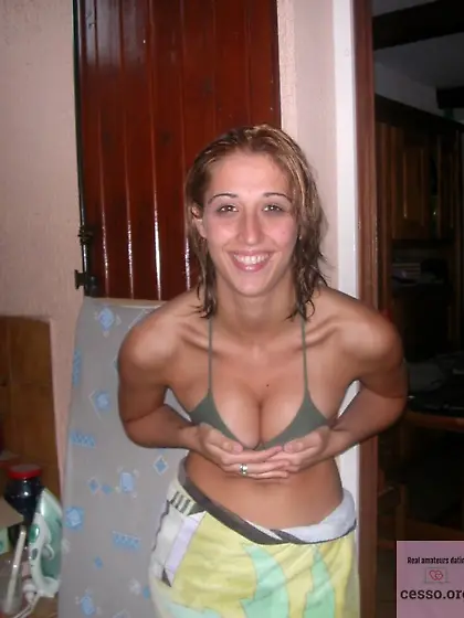 shameless brunette girlfriend from cesso. org