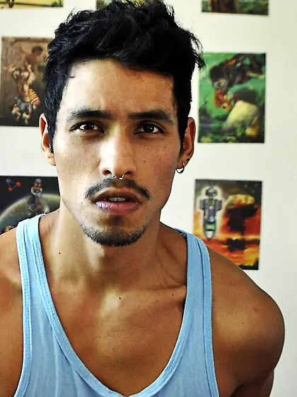 Latin gay world2collapse fingering