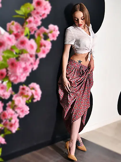 White teen brown hair