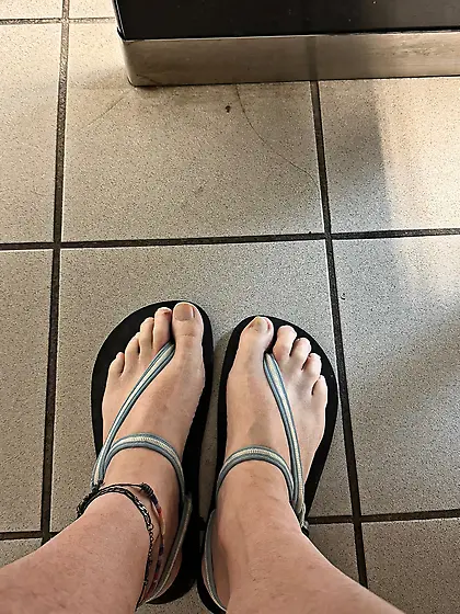 Proper winter wear for a faggot