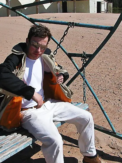 Alice was walking alone