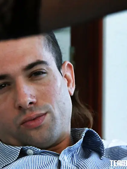 Brunette in black stockings is the ultimate...