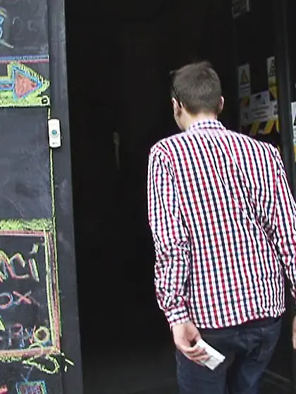 Long-haired brunette doll takes