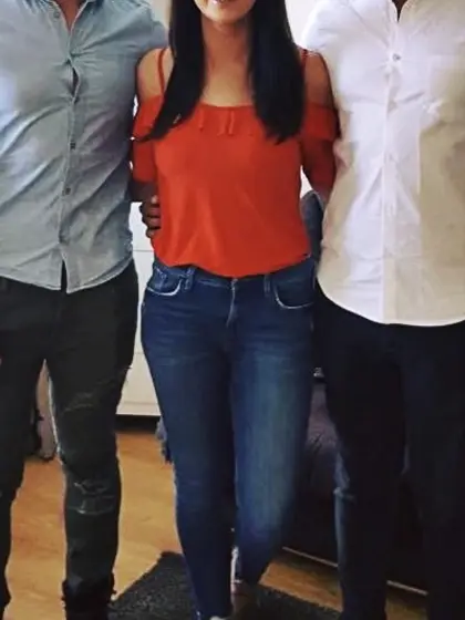 Snow bunny’s seeing double