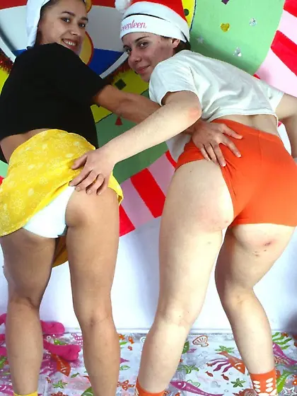 Anja A and Amalia B eighteen