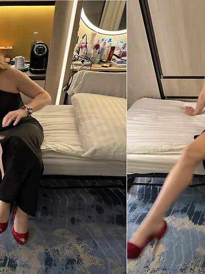 Kelli Raye Catani Hot Wife smooth shaved pussy