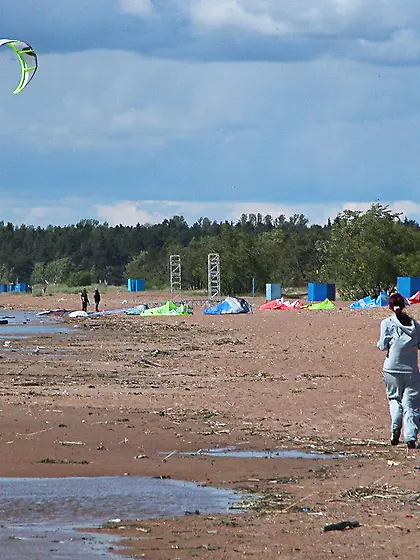 Alice was walking alone