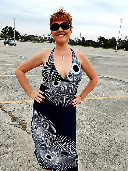 Redhead busty pulled fitting