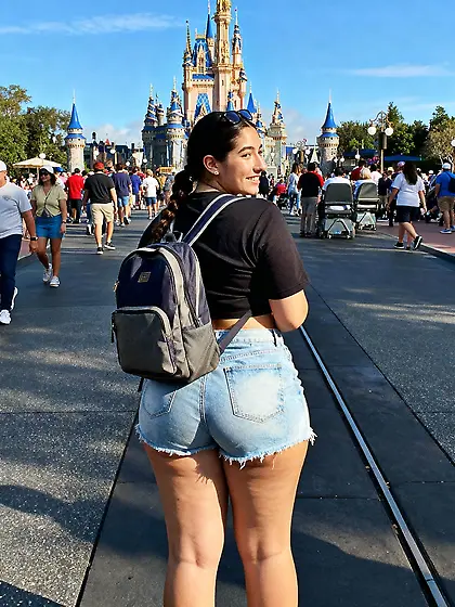 Thicc Girl at Disney
