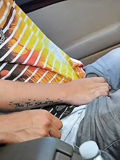 Brilliant teenage Latina chick with nice small titties rides her