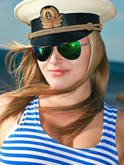 Stripping naked beach